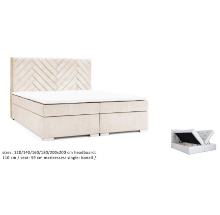 Kontinentální postel Malta 120x200