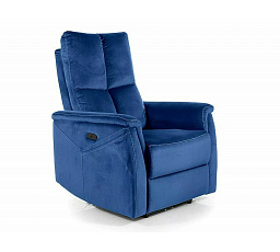 Polohovatelné křeslo NEPTUN M, Modrý Bluvel 86
