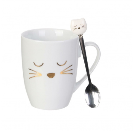Hrnek Koťátko s lžičkou 350 ml