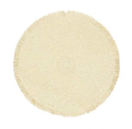 Přírodní podložka pod talíř 38 cm boho Přírodní podložka pod talíř 38 cm boho