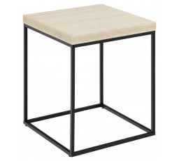 Stolek Barossa 40x40cm béžový travertin