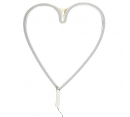 LED neonová lampa Srdce