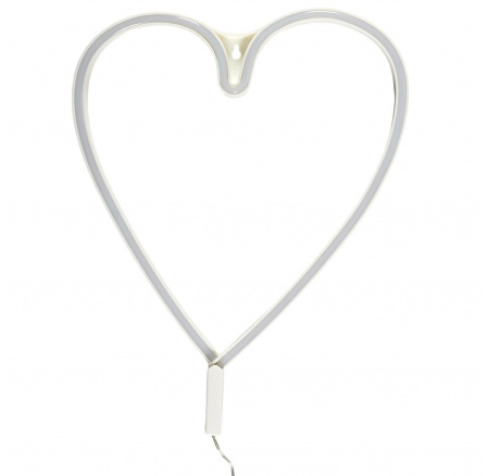 LED neonová lampa Srdce