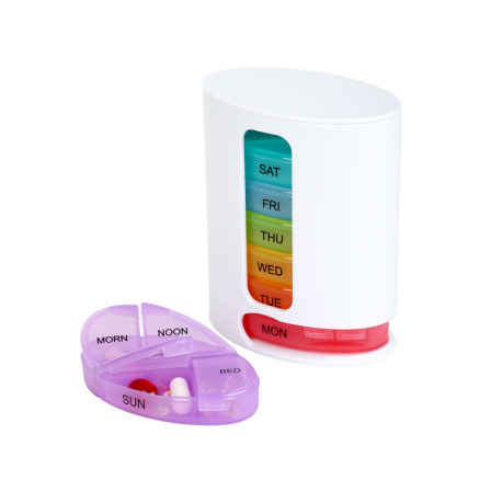 Organizér na léky MAIWEN, rozměry 12x10x6 cm 887067