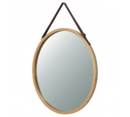 Nástěnné zrcadlo, bambus, přírodní, AZR-B053 NAT