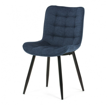 Jídelní židle, modrá, látka, HC-462 BLUE2 Jídelní židle, modrá, látka, HC-462 BLUE2