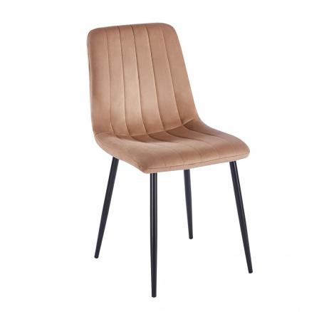 Židle velvet cappuccino K17-FX