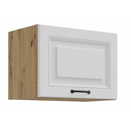 Horní skříňka STELLO - 50 GU-36 1F, Dub Artisan/Bílý mat