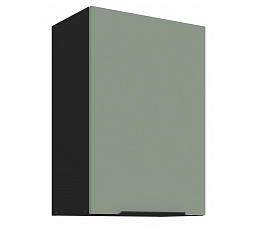 Horní skříňka ARIA - 50 G-72 1F, Černá/Aquamarine