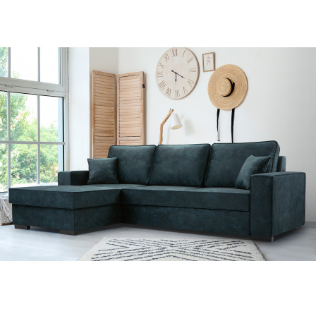 Rohová sedací souprava Lola L modrá Rohová sedací souprava Lola L modrá