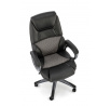 Kancelářské křeslo STEVEN, černé / popelavě šedá