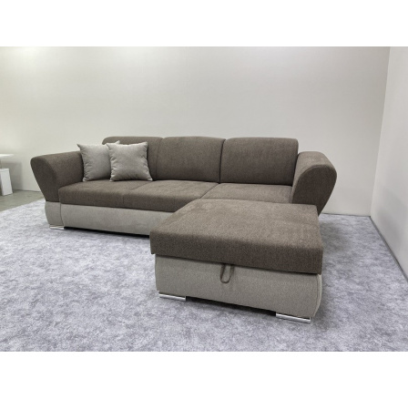 VIVIEN - Pravá sedací souprava tmavě hnědá Matana 19 /korpus Matana 17 béžová (FI) - kolekce "F" (K250) VIVIEN - Pravá sedací souprava tmavě hnědá Matana 19 /korpus Matana 17 béžová (FI) - kolekce "F" (K250)