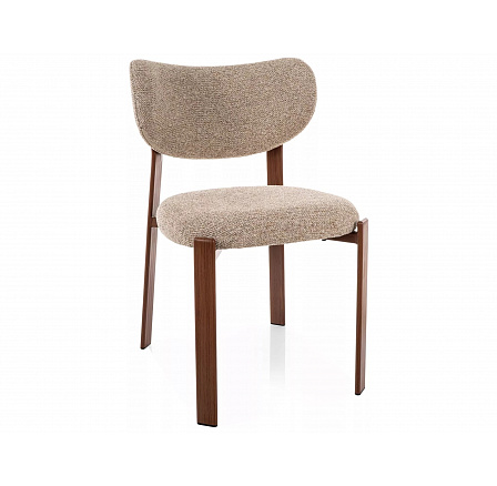 Židle RIN D Ořech / Béžová 253