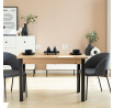Jídelní stůl NEO 120, Dub Artisan/Černá