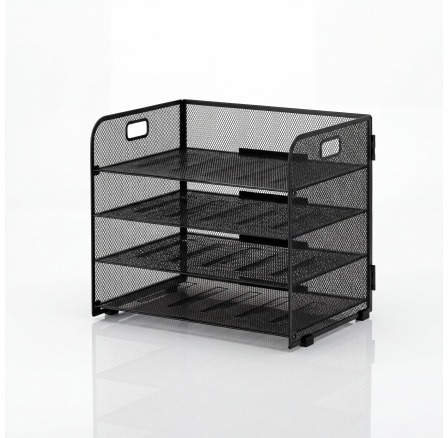 Organizér na stůl košík s otevřenými zásuvkami