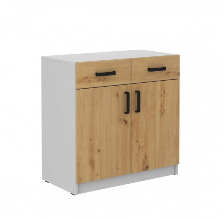 Dolní skříňka MATYLDA 105, Artisan/ Světle šedá