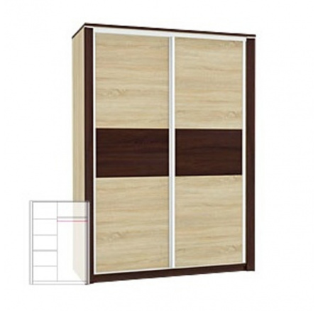 Šatní skříň OLIWIERS 03 D