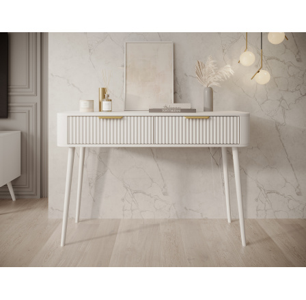 Toaletní stolek CHAVELLE, Bílý 120x80