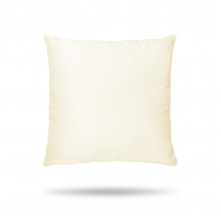 Bavlněný povlak na polštář světle žlutý 50x70