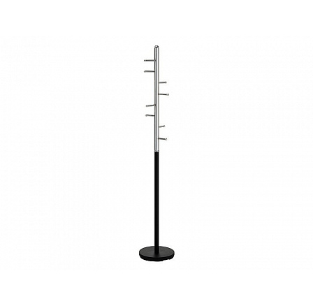 Věšák FERRO, Černá/chrom