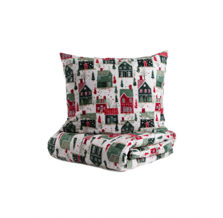 Povlečení GLORA flanel v chatkách 140x200 cm + 1*70x80 cm 700491 Povlečení GLORA flanel v chatkách 140x200 cm + 1*70x80 cm 700491