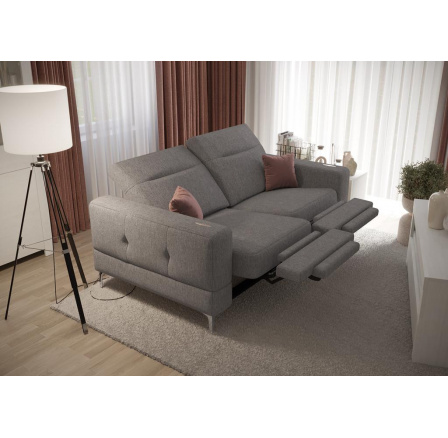 Sofa , relax MALIBU II 180 cm - šedá