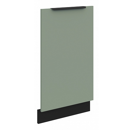 Dvířka na myčku bez panelu ARIA - ZM 713x446, Černá/Aquamarine