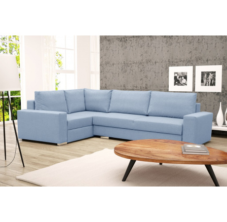 Rohová sedací souprava Toro L světle modrá Rohová sedací souprava Toro L světle modrá