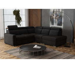 Sedací souprava Petrit VIII pravá Kronos černá