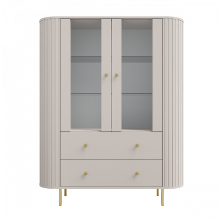 Vitrína Orvelo 122 béžová