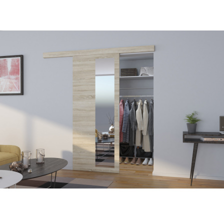 Posuvné dveře na stěnu MALTA 96 Sonoma