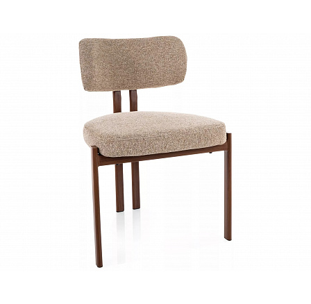 ŽIDLE MISAKI D OŘECH / BÉŽOVÉ ČALOUNĚNÍ. 253