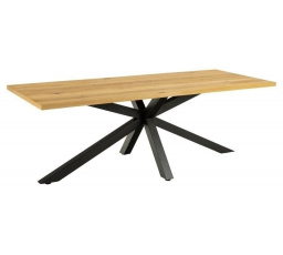 Stůl Heaven 220x90cm přírodní/černý
