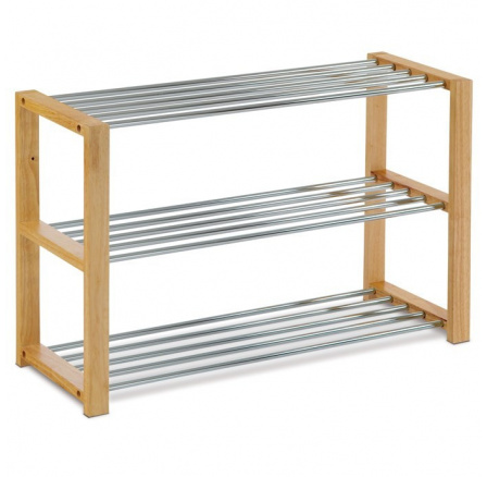 Botník, masiv, béžová, 83168-12 NAT