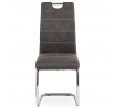Jídelní židle, šedá, látka, HC-483 GREY3