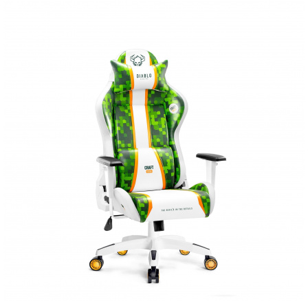 Herní křeslo One 2.0 Small: Edice Craft zeleno bílé Herní křeslo One 2.0 Small: Edice Craft zeleno bílé