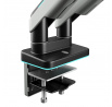 Dvojitý držák na monitory 49 palců, šedo-černý RGB X-Arm Dual