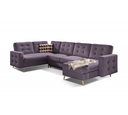 Rohová sedací souprava ASGARD U, Soro 65/ZigZag 60