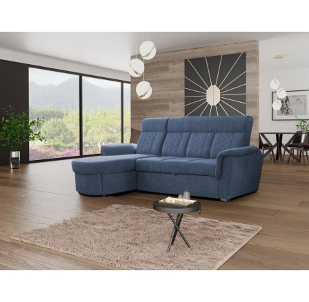 Rohová sedací soustava Billy uni modrá