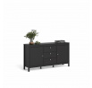 Komoda REAL 2d3s, Černá