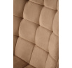 Jídelní židle K580, Béžový Velvet/Černá