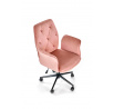 kancelářské křeslo TULIP, růžová Velvet