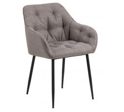 Židle Brooke světle šedá