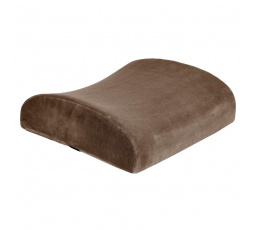 Ergonomický polštář Sensly na opěradlo židle hnědý