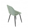 Jídelní židle, zelená, látka, CT-285 GRN2