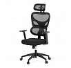 Kancelářská židle, houpací mechanismus, černá, KA-K2080 BK
