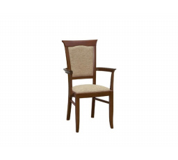 Jídelní židle KENT kaštan EKRS P/319-s područemi  (1091)