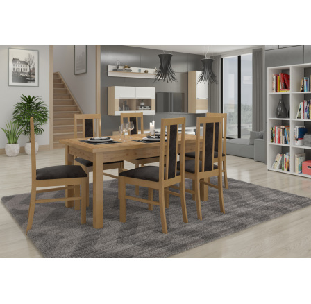 Sada stůl s židlemi RODOS 59 Craft Gold