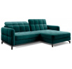 Rohová sedací souprava LORELLE, Mat Velvet 75 Pravá