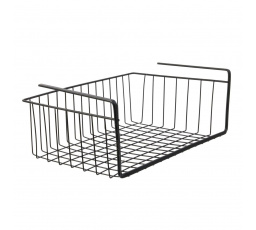 Závěsný koš pod polici M černý